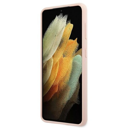 Kup Guess Samsung Gehäuse GUHCS21MLSVSPI Galaxy S21+ Plus rosa/rosa Hartschalengehäuse Script Vintage - GUE953PNK - {ean13} - Sklep Home Screen