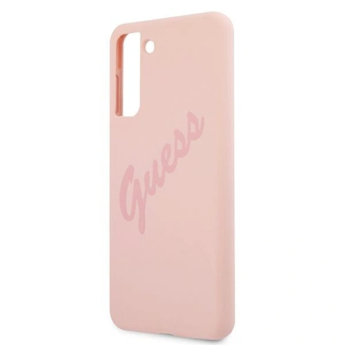 Kup Guess Samsung Gehäuse GUHCS21MLSVSPI Galaxy S21+ Plus rosa/rosa Hartschalengehäuse Script Vintage - GUE953PNK - {ean13} - Sklep Home Screen