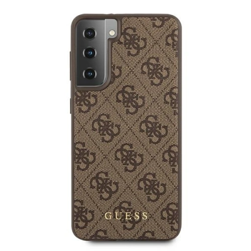Kup Guess Samsung Gehäuse GUHCS21SG4GFBR Galaxy S21 braun/braun Hartschale 4G Metall Gold Logo - GUE954BR - {ean13} - Sklep Home Screen