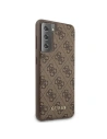 Kup Guess Samsung Gehäuse GUHCS21SG4GFBR Galaxy S21 braun/braun Hartschale 4G Metall Gold Logo - GUE954BR - {ean13} - Sklep Home Screen