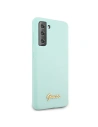 Kup Etui Guess GUHCS21SLSLMGLB Samsung Galaxy S21 modrý/blue hardcase silikonový Script Metal Logo - GUE955BLU - {ean13} - Sklep Home Screen