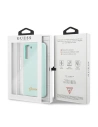 Kup Etui Guess GUHCS21SLSLMGLB Samsung Galaxy S21 modrý/blue hardcase silikonový Script Metal Logo - GUE955BLU - {ean13} - Sklep Home Screen