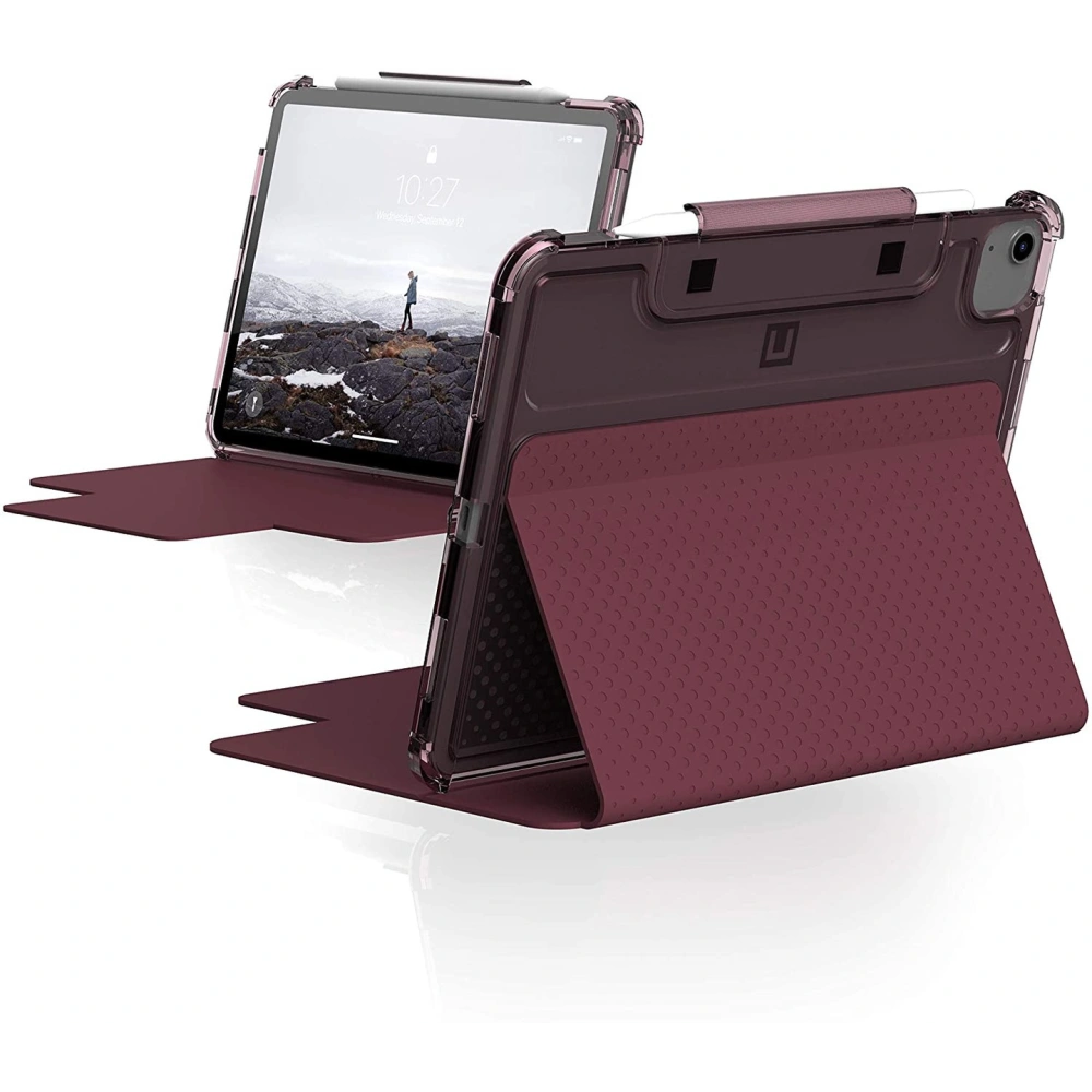 Etui UAG Urban Armor Gear Lucent Apple iPad Air 10.9 2020/2022 (4. i 5. gen) / iPad Air 11 2024 (6. generacji) Pencil holder (Aubergine/Dusty Rose)