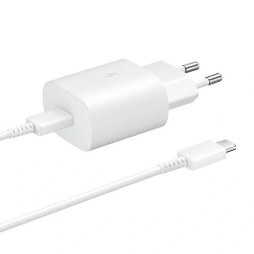 Kup Nabíječka do sítě Samsung EP-TA800XW PD 25W C + kabel USB-C 1m bílý/white - SMG382WHT - {ean13} - Sklep Home Screen