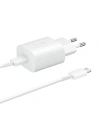 Încărcător de rețea Samsung EP-TA800XW PD 25W C + cablu USB-C 1m alb/white