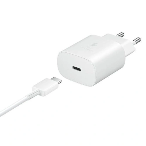 Kup Nabíječka do sítě Samsung EP-TA800XW PD 25W C + kabel USB-C 1m bílý/white - SMG382WHT - {ean13} - Sklep Home Screen