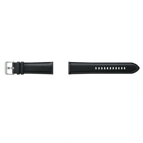 Buy Samsung Galaxy Watch 22mm Strap ET-SLR84LBEGEU Stitch Leather black - SMG383BLK - {ean13} - Home Screen Store Europe