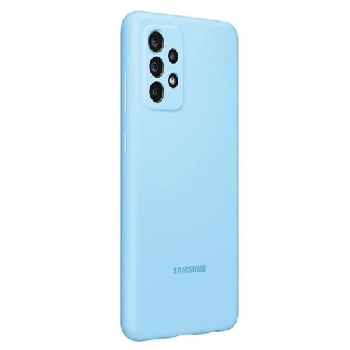 Kup Etui Samsung Galaxy A72 5G EF-PA725TL niebieski/blue Silicone Cover - SMG387BLU - {ean13} - Sklep Home Screen