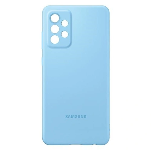 Kup Etui Samsung Galaxy A72 5G EF-PA725TL niebieski/blue Silicone Cover - SMG387BLU - {ean13} - Sklep Home Screen