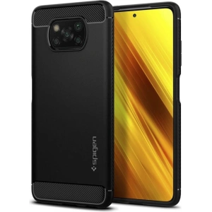 Buy Spigen Rugged Armor Pocophone X3/Pro/NFC Matte Black - SPN1490BLK - {ean13} - Home Screen Store Europe