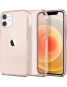 Etui Spigen Liquid Crystal Apple iPhone 12 mini Csillogó Rózsaszín