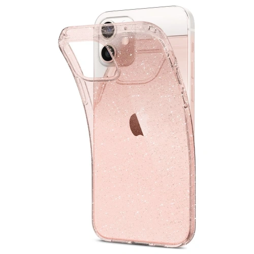 Kup Etui Spigen Liquid Crystal Apple iPhone 12 mini Csillogó Rózsaszín - SPN1494ROS - {ean13} - Sklep Home Screen