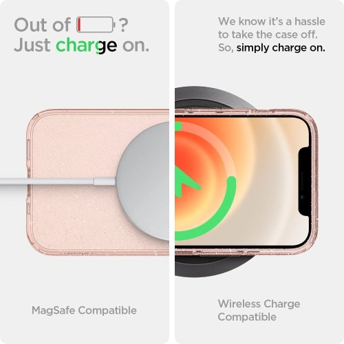 Buy Spigen Liquid Crystal Apple iPhone 12 mini Glitter Rose - SPN1494ROS - {ean13} - Home Screen Store Europe