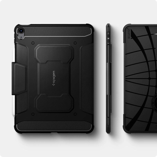 Kup Spigen Apple Tasche Rugged Armor Pro iPad Air 10.9 2020/2022 (4. und 5. Generation) / iPad Air 11 2024 (6. Generation) Schwarz - SPN1495BLK - {ean13} - Sklep Home Screen