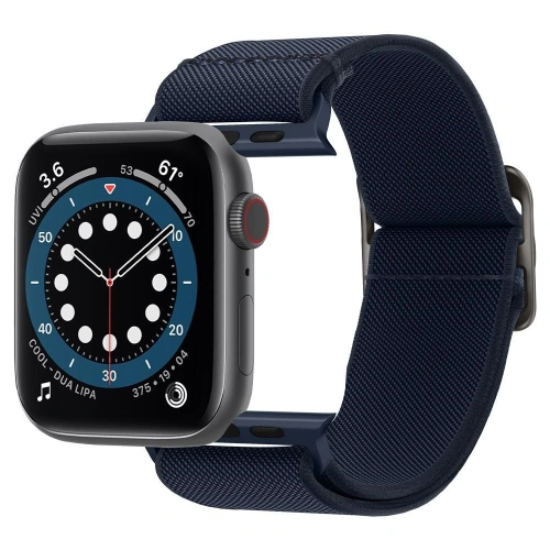 Kup Pasek Spigen Fit Lite Apple Watch 4/5/6/7/SE/8/9/Ultra 44/45/49mm Tengerészkék - SPN1497NAV - {ean13} - Sklep Home Screen