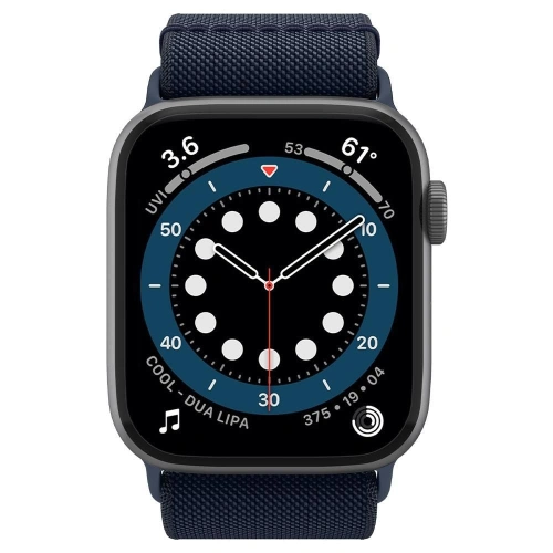 Kup Pasek Spigen Fit Lite Apple Watch 4/5/6/7/SE/8/9/Ultra 44/45/49mm Tengerészkék - SPN1497NAV - {ean13} - Sklep Home Screen