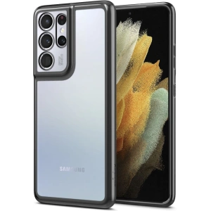 Buy Spigen Optik Crystal Samsung Galaxy S21 Ultra Chrome Grey - SPN1498CHRGRY - {ean13} - Home Screen Store Europe