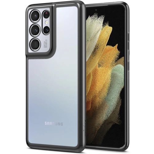 Kup Spigen Samsung Case Optik Crystal Galaxy S21 Ultra Chrom Grau - SPN1498CHRGRY - {ean13} - Sklep Home Screen
