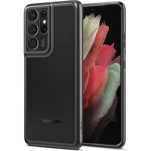 Buy Spigen Optik Crystal Samsung Galaxy S21 Ultra Chrome Grey - SPN1498CHRGRY - {ean13} - Home Screen Store Europe