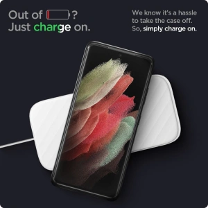Kup Etui Spigen Optik Crystal Samsung Galaxy S21 Ultra Chrome Grey - SPN1498CHRGRY - {ean13} - Sklep Home Screen