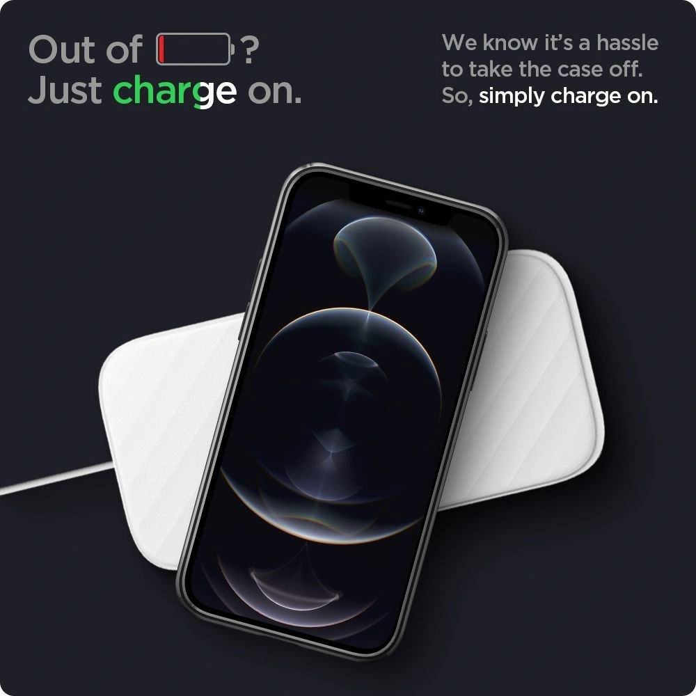 Etui Spigen Optik Crystal Apple iPhone 12 Pro Chrome Grey