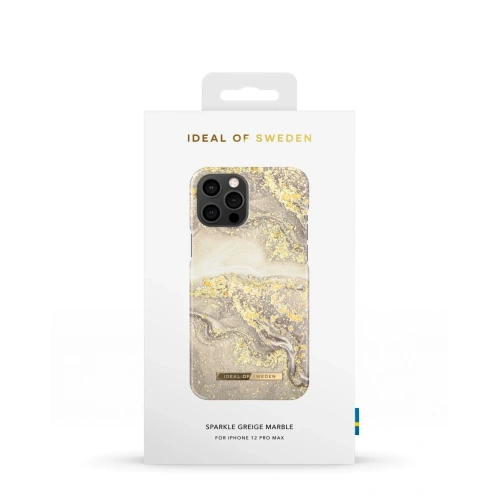 Kup iDeal of Sweden Apple Tasche iPhone 12 Pro Max (Sparkle Greige Marble) - IDS303SPAGREMRB - {ean13} - Sklep Home Screen