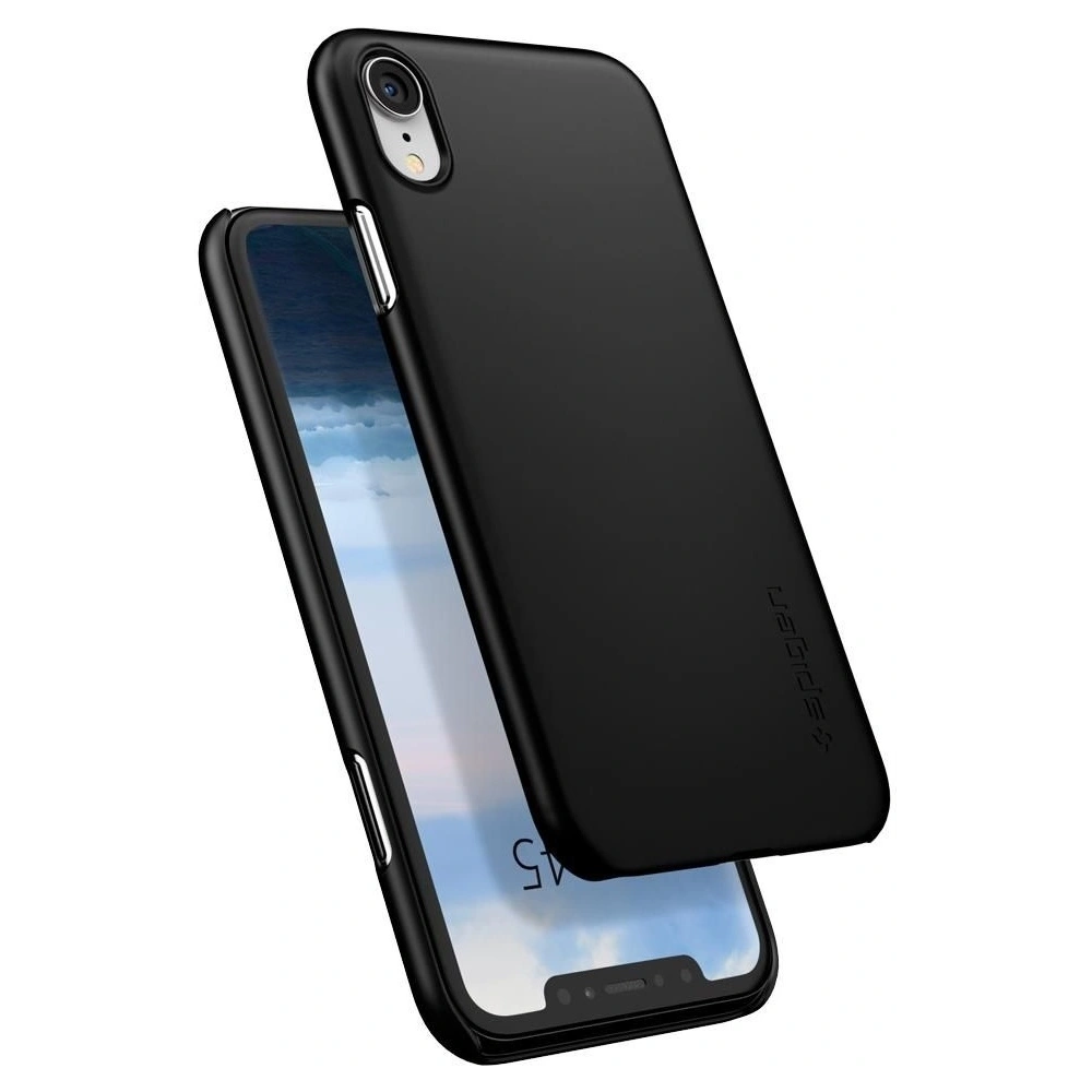 Etui Spigen Thin Fit Apple iPhone XR Black