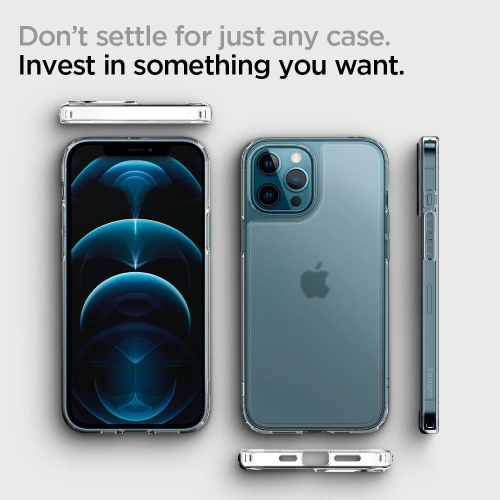 Kup Etui Spigen Quartz Hybrid Apple iPhone 12 Pro Max Matte Clear - SPN1505MCL - {ean13} - Sklep Home Screen