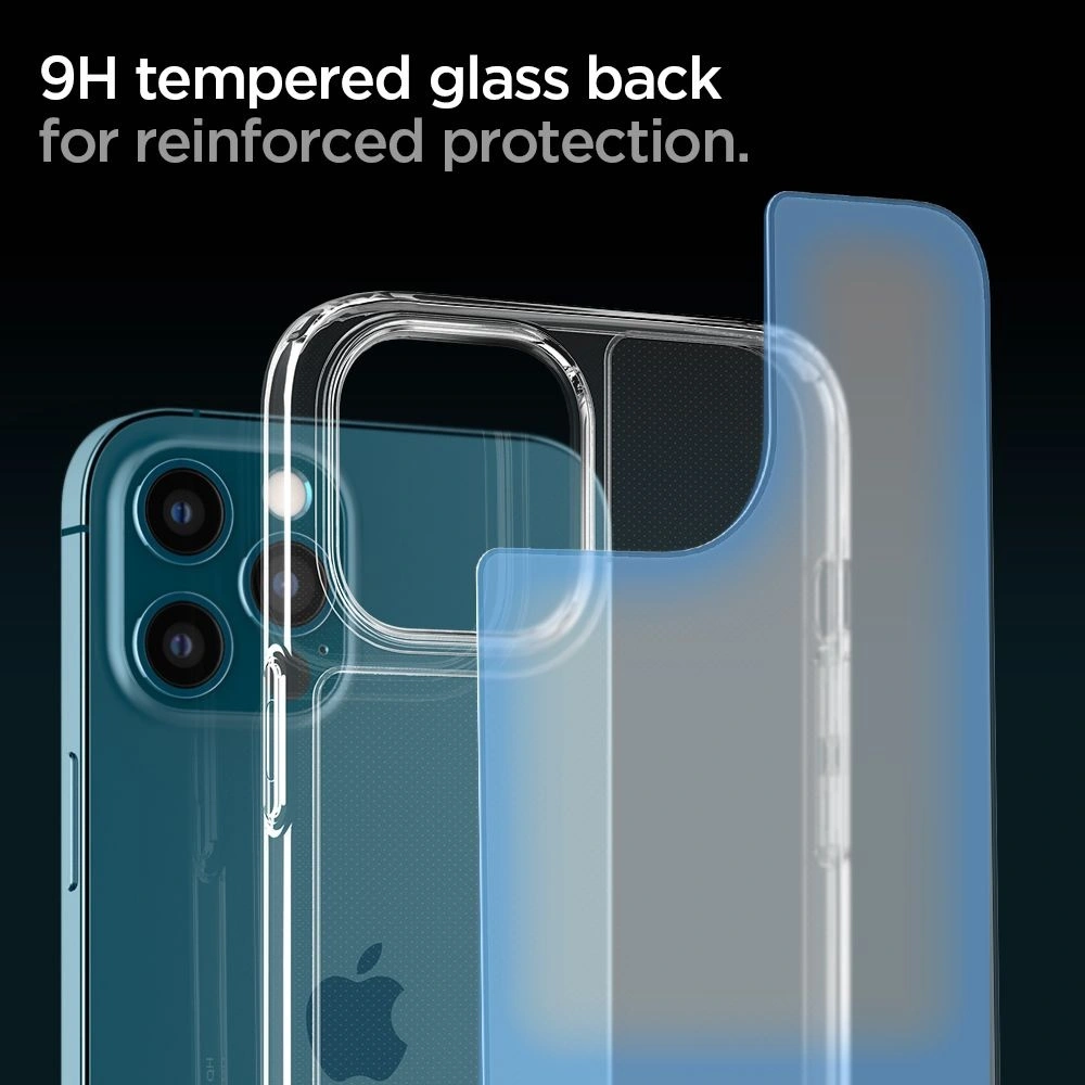 Etui Spigen Quartz Hybrid Apple iPhone 12 Pro Max Matte Clear