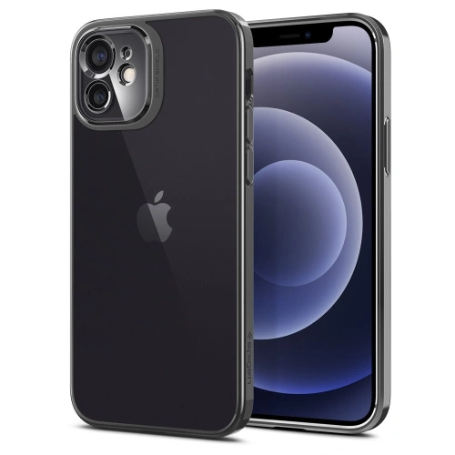 Kup Spigen Apple Case Optik Crystal iPhone 12 Chrom Grau - SPN1506CHRGRY - {ean13} - Sklep Home Screen