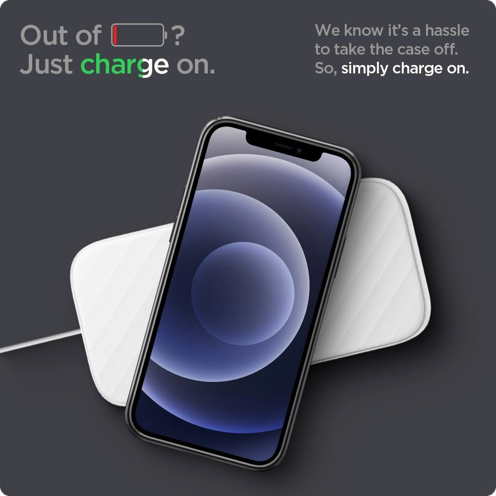 Etui Spigen Optik Crystal Apple iPhone 12 Chrome Grey