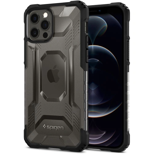 Kup Etui Spigen Nitro Force Apple iPhone 12/12 Pro Matt Fekete - SPN1507BLK - {ean13} - Sklep Home Screen
