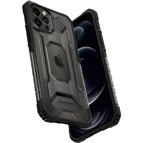 Kup Spigen Apple Tasche Nitro Force iPhone 12/12 Pro Mattschwarz - SPN1507BLK - {ean13} - Sklep Home Screen