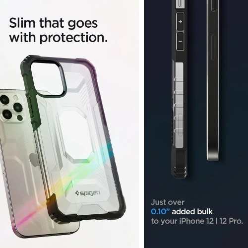 Kup Etui Spigen Nitro Force Apple iPhone 12/12 Pro Matte Black - SPN1507BLK - {ean13} - Sklep Home Screen