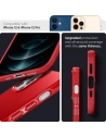 Kup Etui Spigen Thin Fit Apple iPhone 12/12 Pro Piros - SPN1508RED - {ean13} - Sklep Home Screen