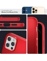 Kup Etui Spigen Thin Fit Apple iPhone 12/12 Pro Piros - SPN1508RED - {ean13} - Sklep Home Screen