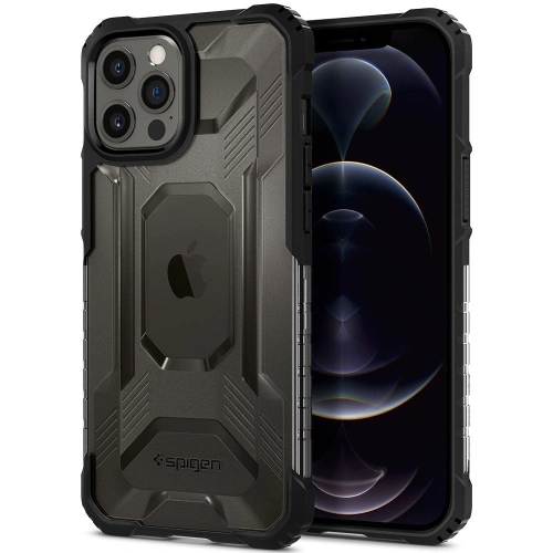 Kup Spigen Apple Tasche Nitro Force iPhone 12 Pro Max Mattschwarz - SPN1509BLK - {ean13} - Sklep Home Screen