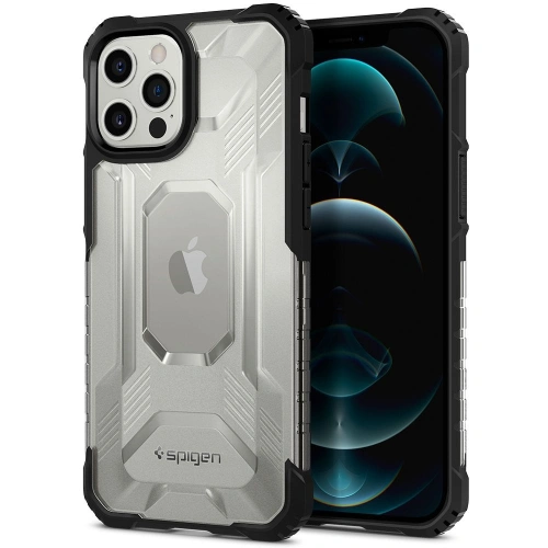 Kup Spigen Apple Tasche Nitro Force iPhone 12 Pro Max Mattschwarz - SPN1509BLK - {ean13} - Sklep Home Screen