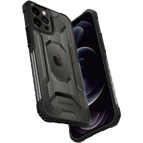 Kup Spigen Apple Tasche Nitro Force iPhone 12 Pro Max Mattschwarz - SPN1509BLK - {ean13} - Sklep Home Screen