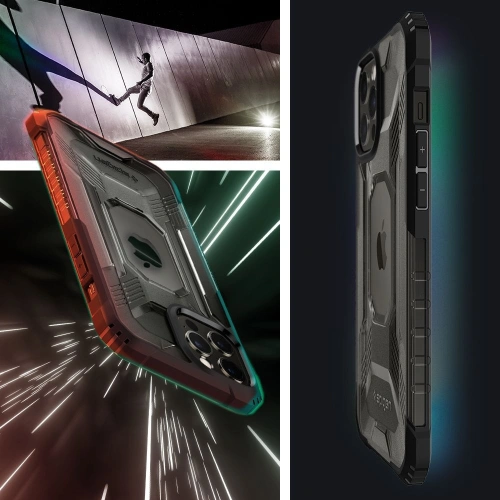 Kup Spigen Apple Tasche Nitro Force iPhone 12 Pro Max Mattschwarz - SPN1509BLK - {ean13} - Sklep Home Screen