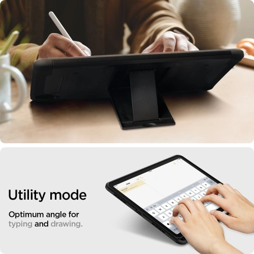 Kup Etui Spigen Tough Armor Pro Apple iPad Air 10.9 2020/2022 (4. i 5. generacji) / iPad Air 11 2024 (6. generacji) Black - SPN1510BLK - {ean13} - Sklep Home Screen