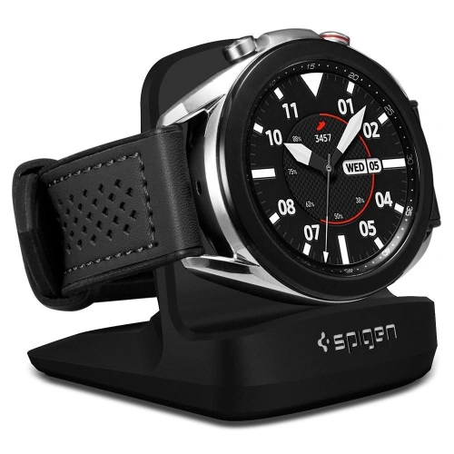 Kup Podstavec Spigen S352 Noční stojan Samsung Galaxy Watch 3 Černý - SPN1512BLK - {ean13} - Sklep Home Screen