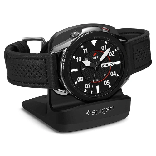 Kup Podstavec Spigen S352 Noční stojan Samsung Galaxy Watch 3 Černý - SPN1512BLK - {ean13} - Sklep Home Screen