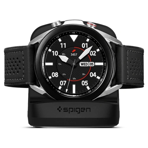 Kup Podstavec Spigen S352 Noční stojan Samsung Galaxy Watch 3 Černý - SPN1512BLK - {ean13} - Sklep Home Screen