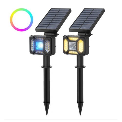 Kup Blitzwolf BW-OLT5 Außen-LED-Solarlampe mit Dämmerungssensor, 1800mAh, RGB - BLZ328 - {ean13} - Sklep Home Screen