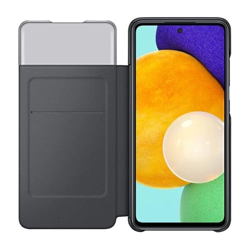 Kup Etui Samsung Galaxy A52/A52s EF-EA525PB černý/black S View Wallet Cover - SMG388BLK - {ean13} - Sklep Home Screen