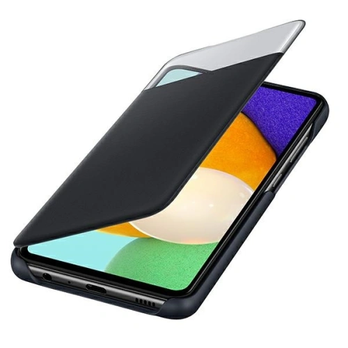 Kup Etui Samsung Galaxy A52/A52s EF-EA525PB černý/black S View Wallet Cover - SMG388BLK - {ean13} - Sklep Home Screen