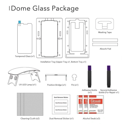 Kup Tvrdé sklo s UV lepidlem Whitestone Dome Glass Samsung Galaxy S9 - WSD003 - {ean13} - Sklep Home Screen