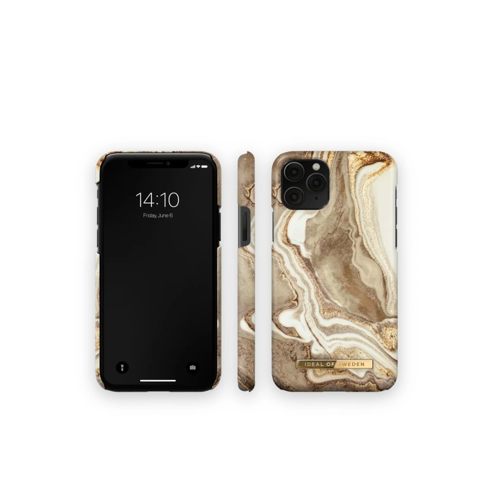 Etui iDeal of Sweden Apple iPhone 11 (Golden Sand Marble)