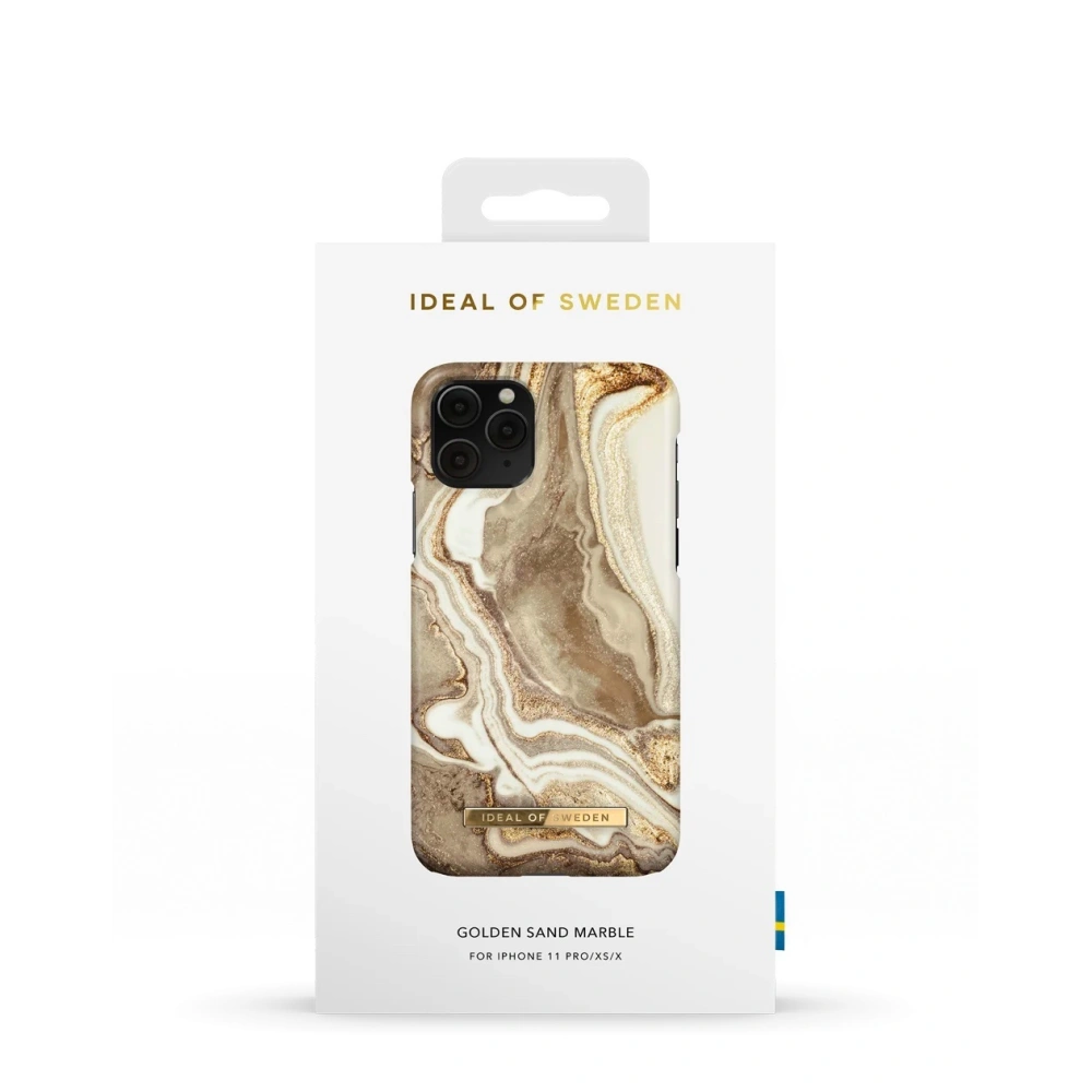 Etui iDeal of Sweden Apple iPhone 11 (Golden Sand Marble)